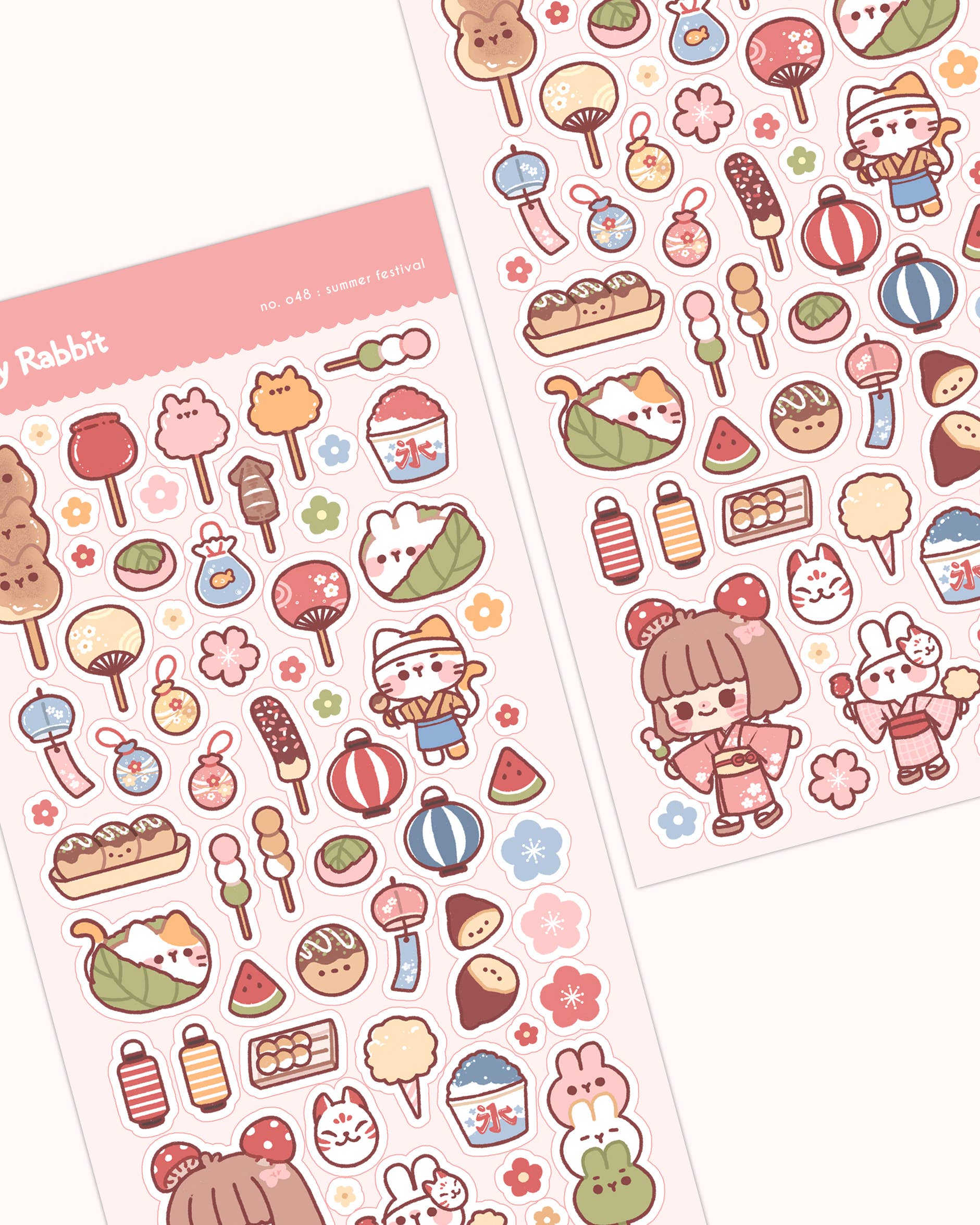 Summer Festival Sticker Sheet no.048
