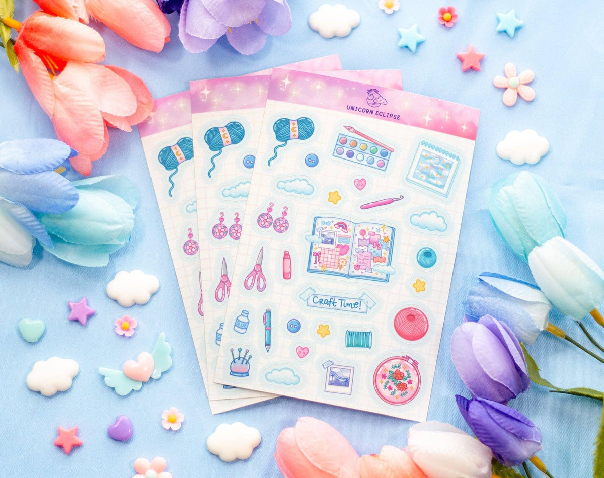 Craft Time Sticker Sheet – Papertail Fox