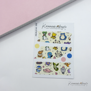 Pocket Pal Minis Sticker Sampler Sheet | Planner Monkey Co