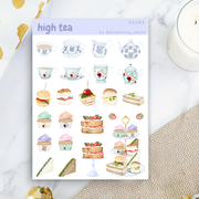High Tea Sticker Sheet by Penpaling Paula | Papertail Fox