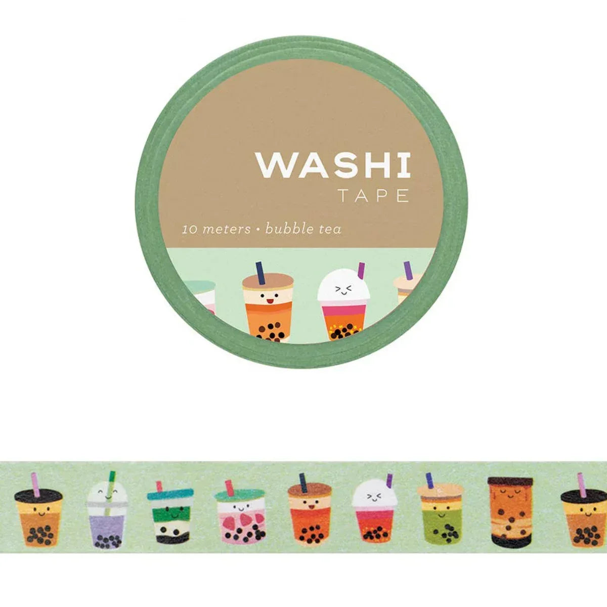 Bubble Tea Washi Tape by Girl of All Work | Papertail Fox