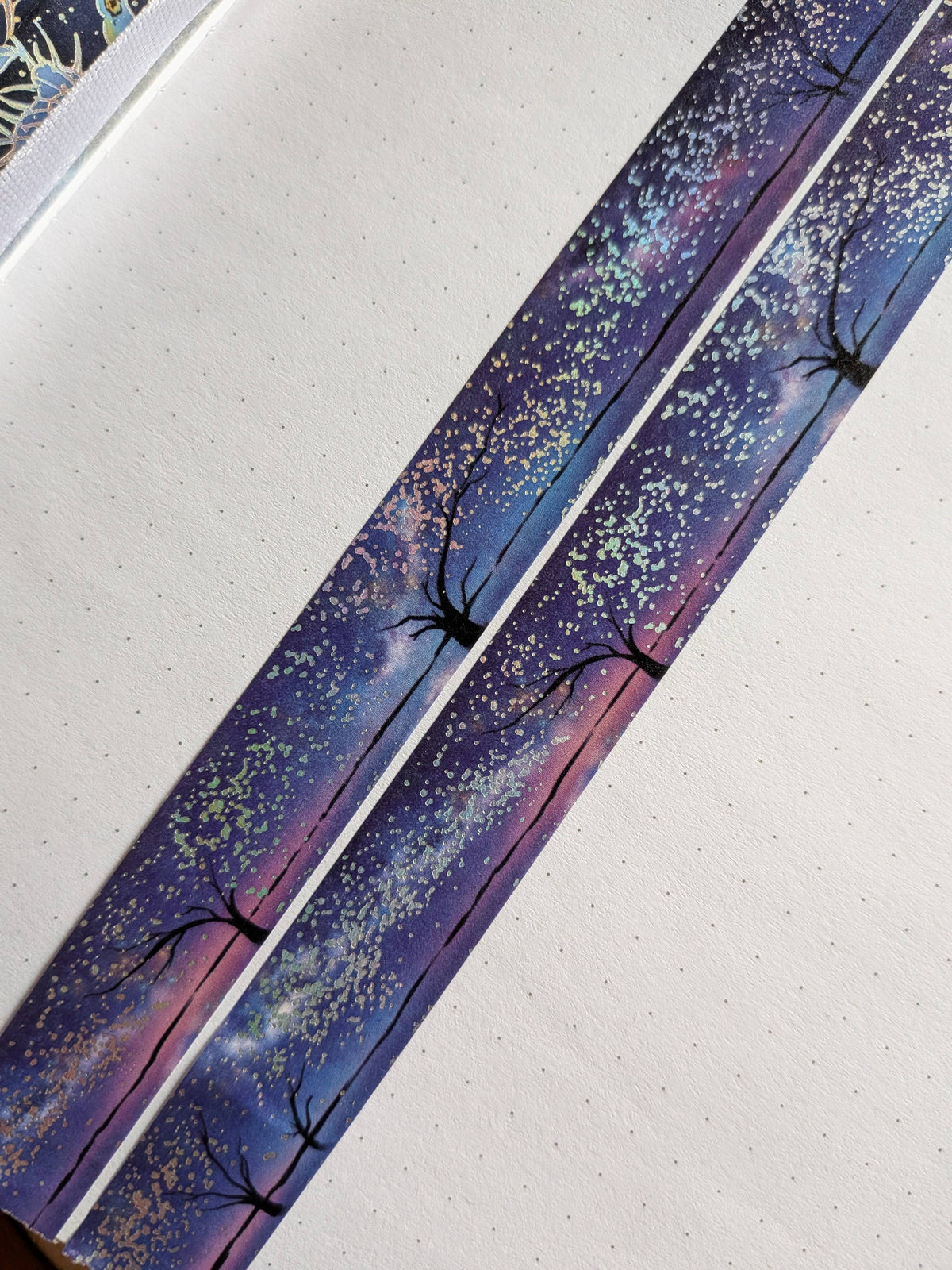 Holographic Foil Galaxy Washi Tape, Milky Way, Cosmic | Adrian Sloth Art