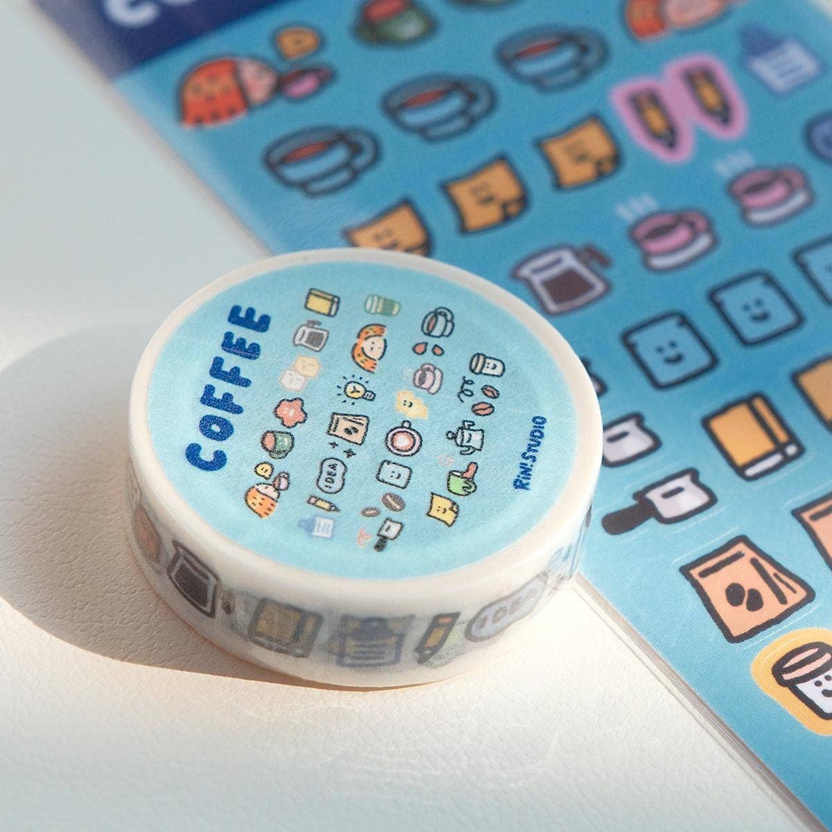 Coffee Mini Washi Tape by RiN! Studio | Papertail Fox