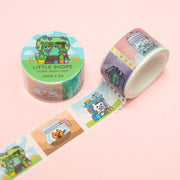 Little Shops Stamp Washi Tape | Robot Dance Battle - Papertail Fox