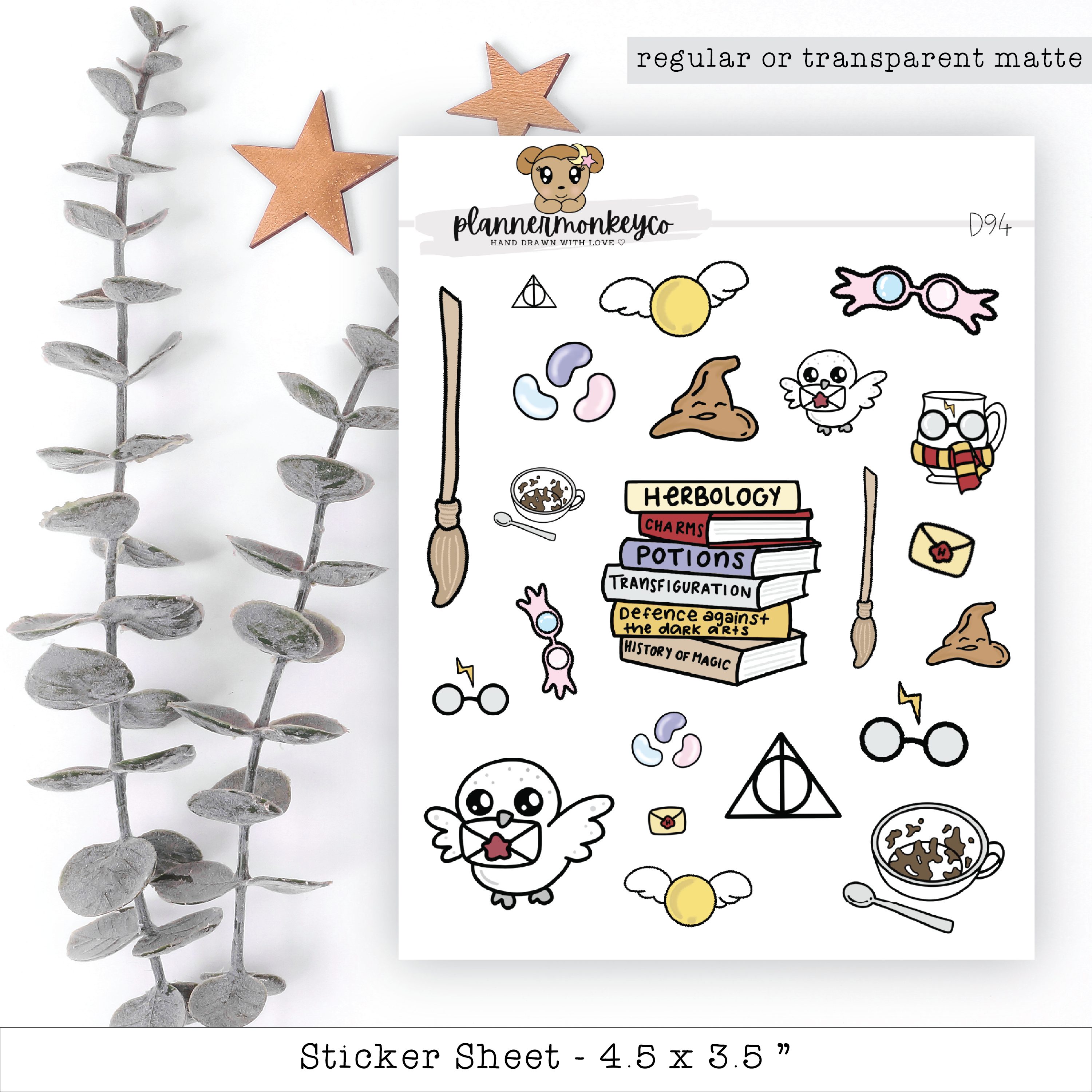 Ministry of Plans Variety Doodle Stickers | Planner Monkey Co