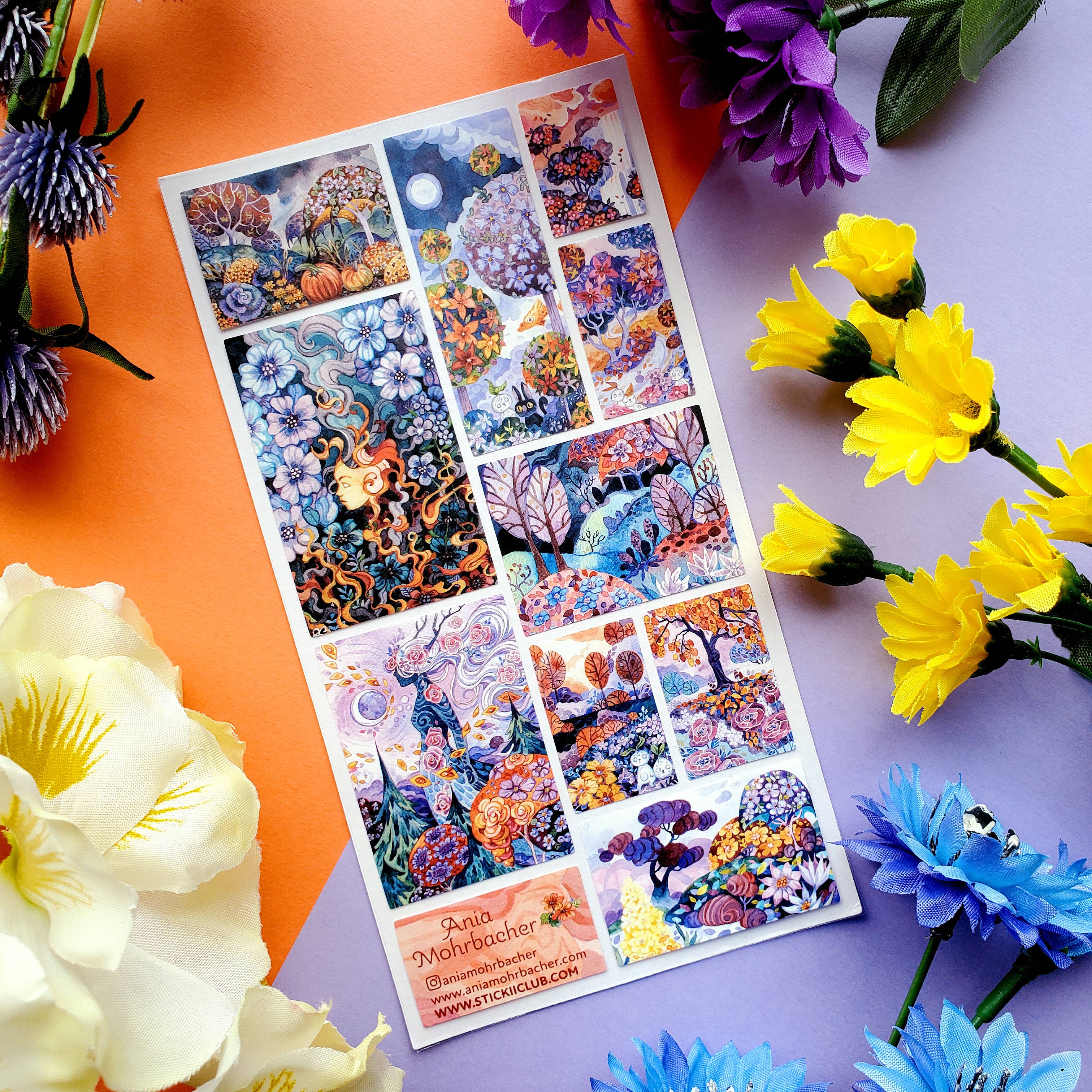 Fantastical Forest Sticker Sheet | Stickii