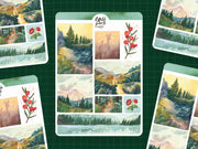 Forest Landscapes Sticker Sheet by Wild Pencil Studio | Papertail Fox