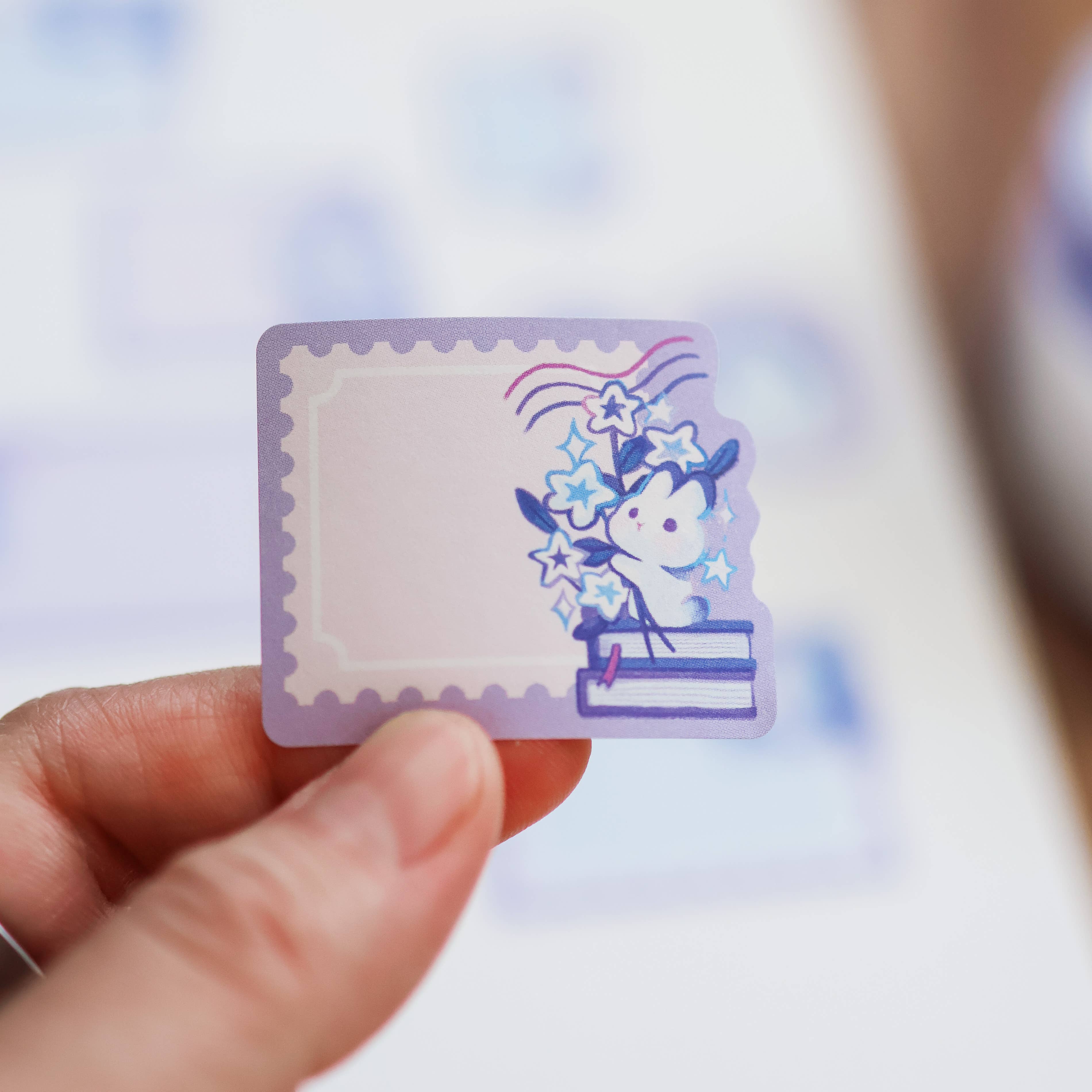 Star Bouquet Kiss-Cut Paper Roll Labels by Thousand Skies | Papertail Fox