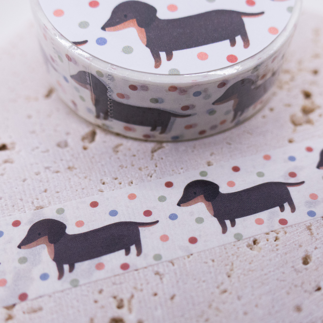 Dachshunds Washi Tape | Tilda & Theo