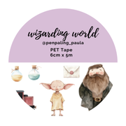 Penpaling Paula: Wizarding World - Pet Tape Pre Cut