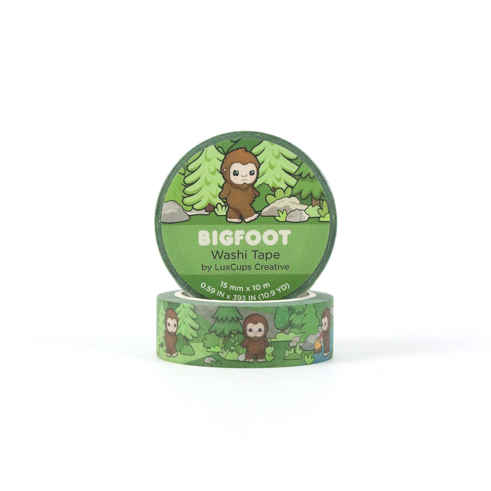 Bigfoot Washi Tape by LuxCups Creative | Papertail Fox