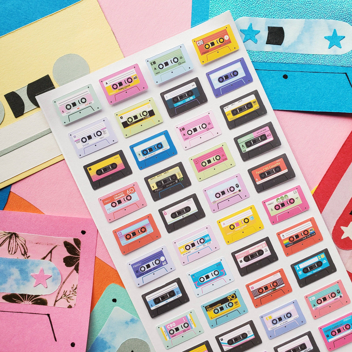 Mixtape Minis Sticker Sheet | Stickii