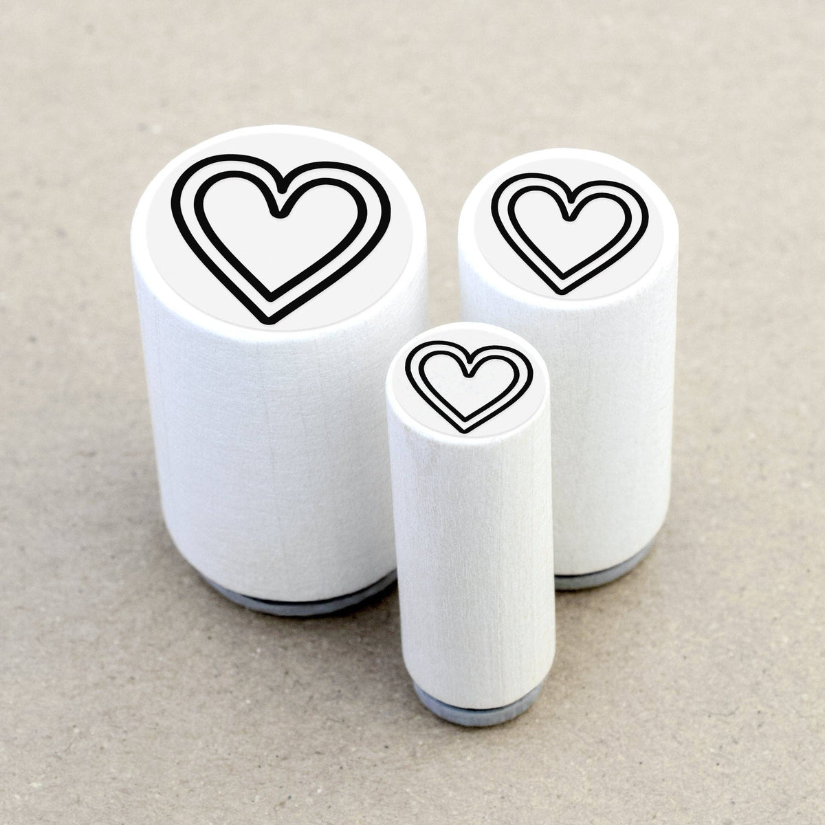 Gingerbread Heart Mini Stamp | Merry & Bright