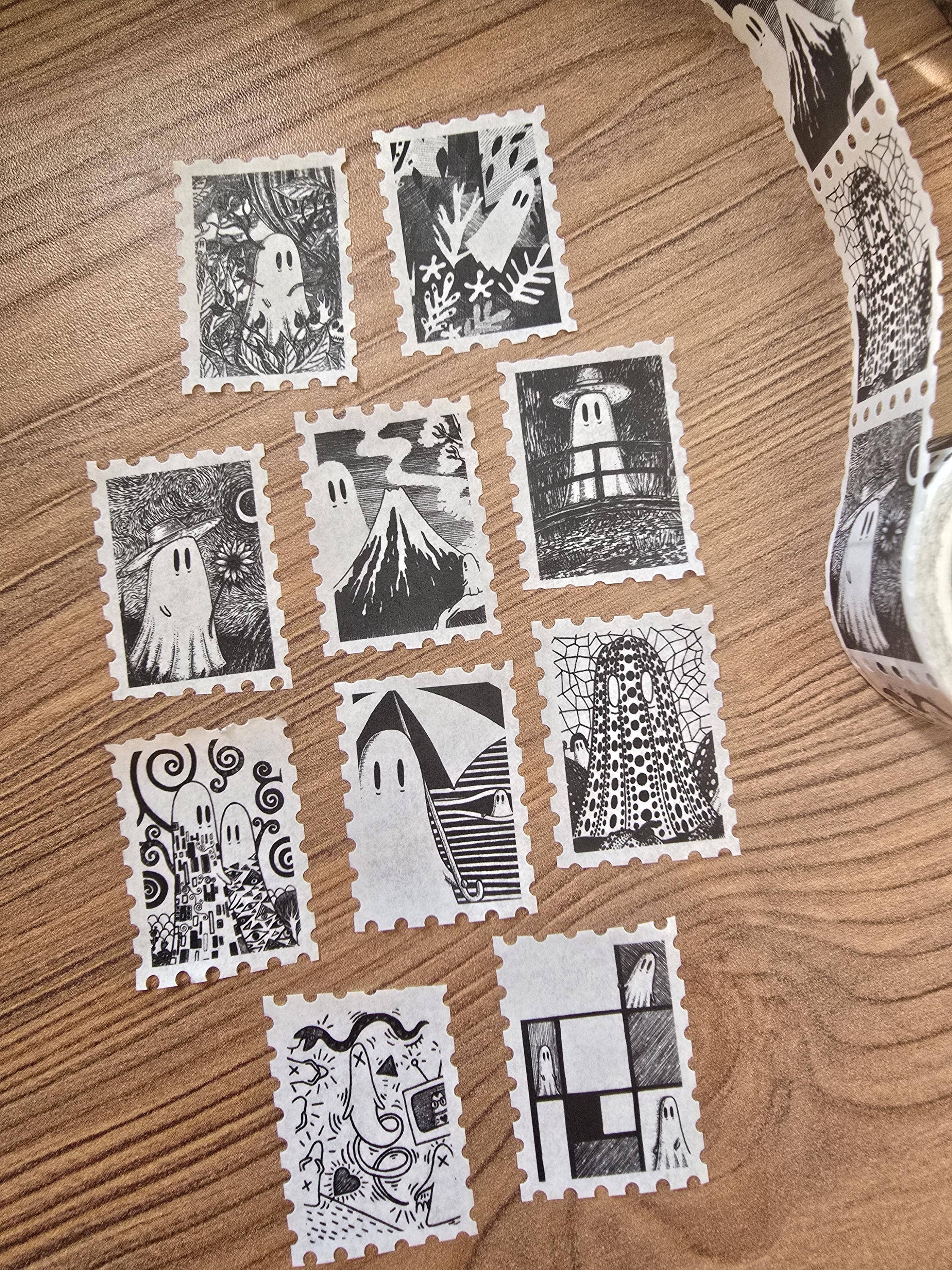 Creative Spirits Stamp Washi Tape #1 - Ghosts of Art History by Jon Turner | Papertail Fox