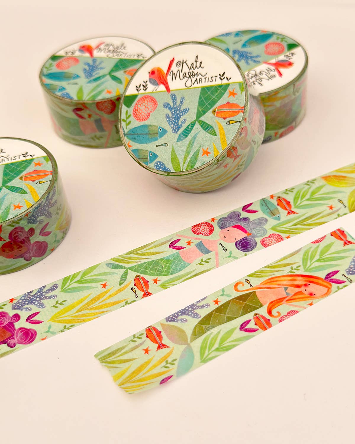 Mermaid Washi Tape | Kate Mason Artist