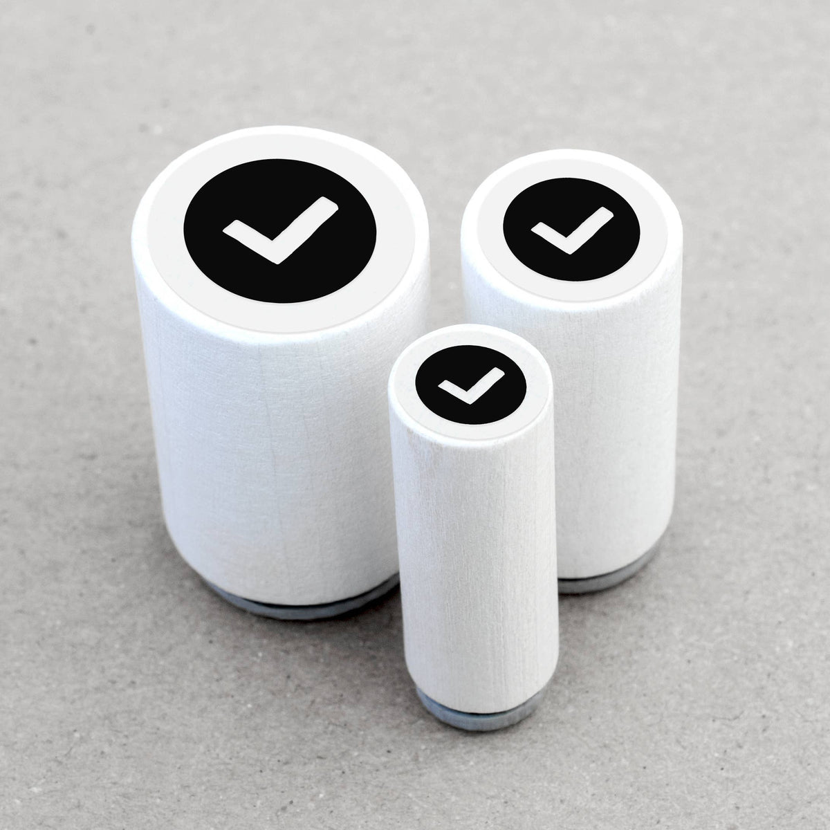 Solid Check Mini Stamp | Merry & Bright