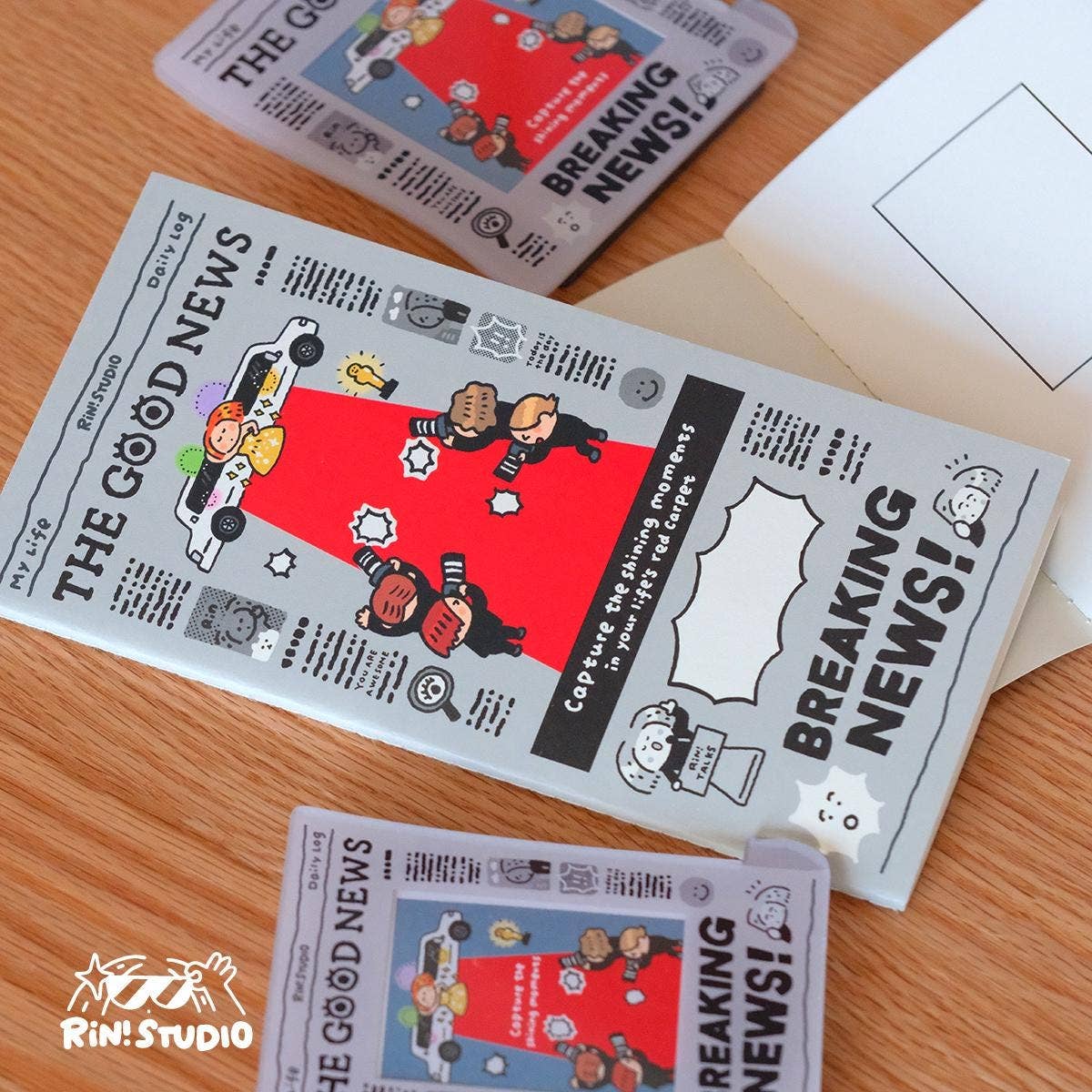 Dazzling World Traveler's Notebook Insert | RiN! Studio