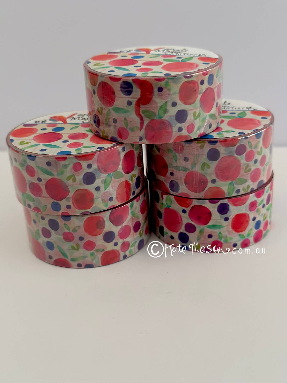 Waterberry Washi Tape | Kate Mason Artist