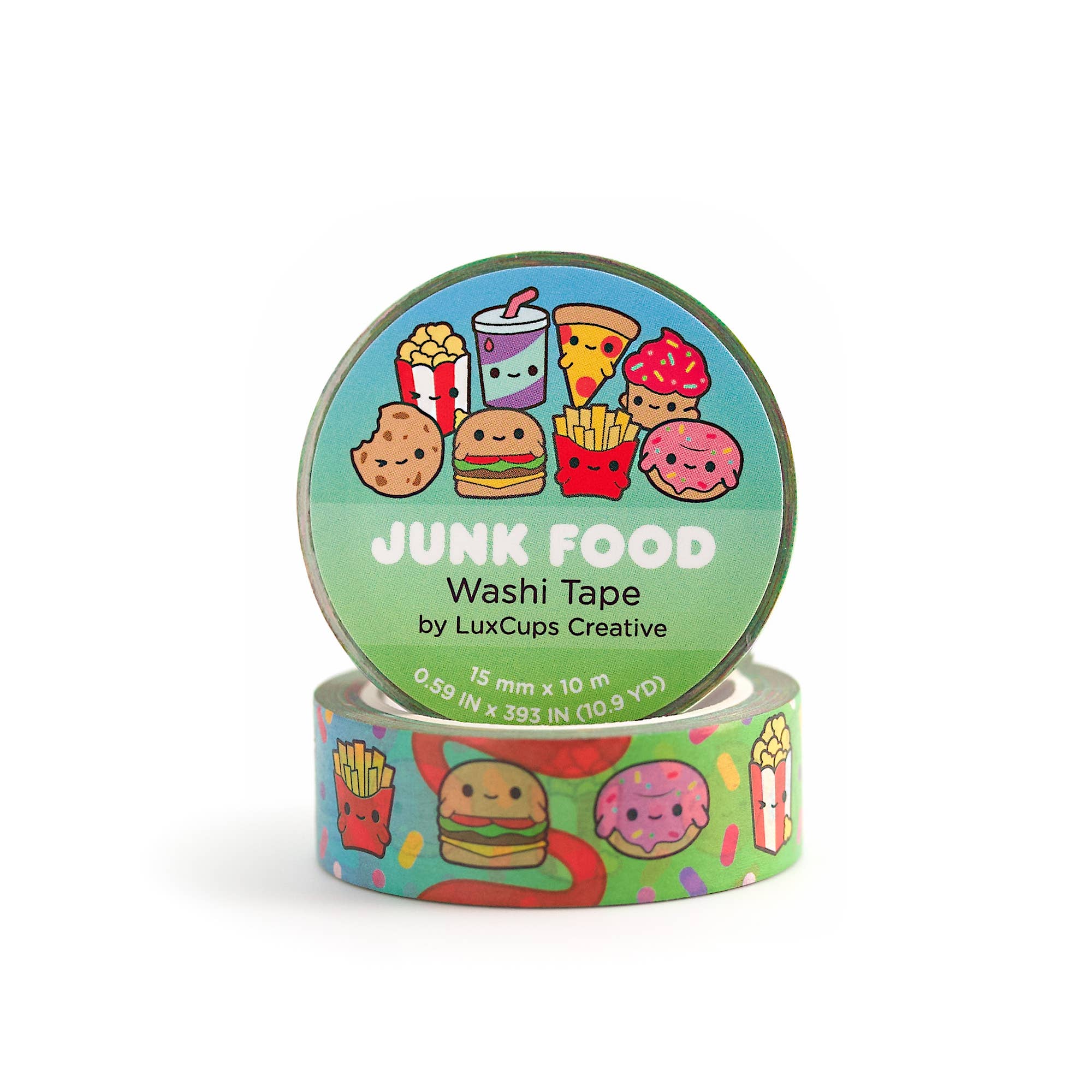 Junk Food Washi Tape by LuxCups Creative | Papertail Fox