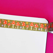 Green Toadstool Washi Tape by Nutmeg and Arlo | Papertail Fox