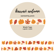Kawaii Autumn Washi Tape by Penpaling Paula | Papertail Fox