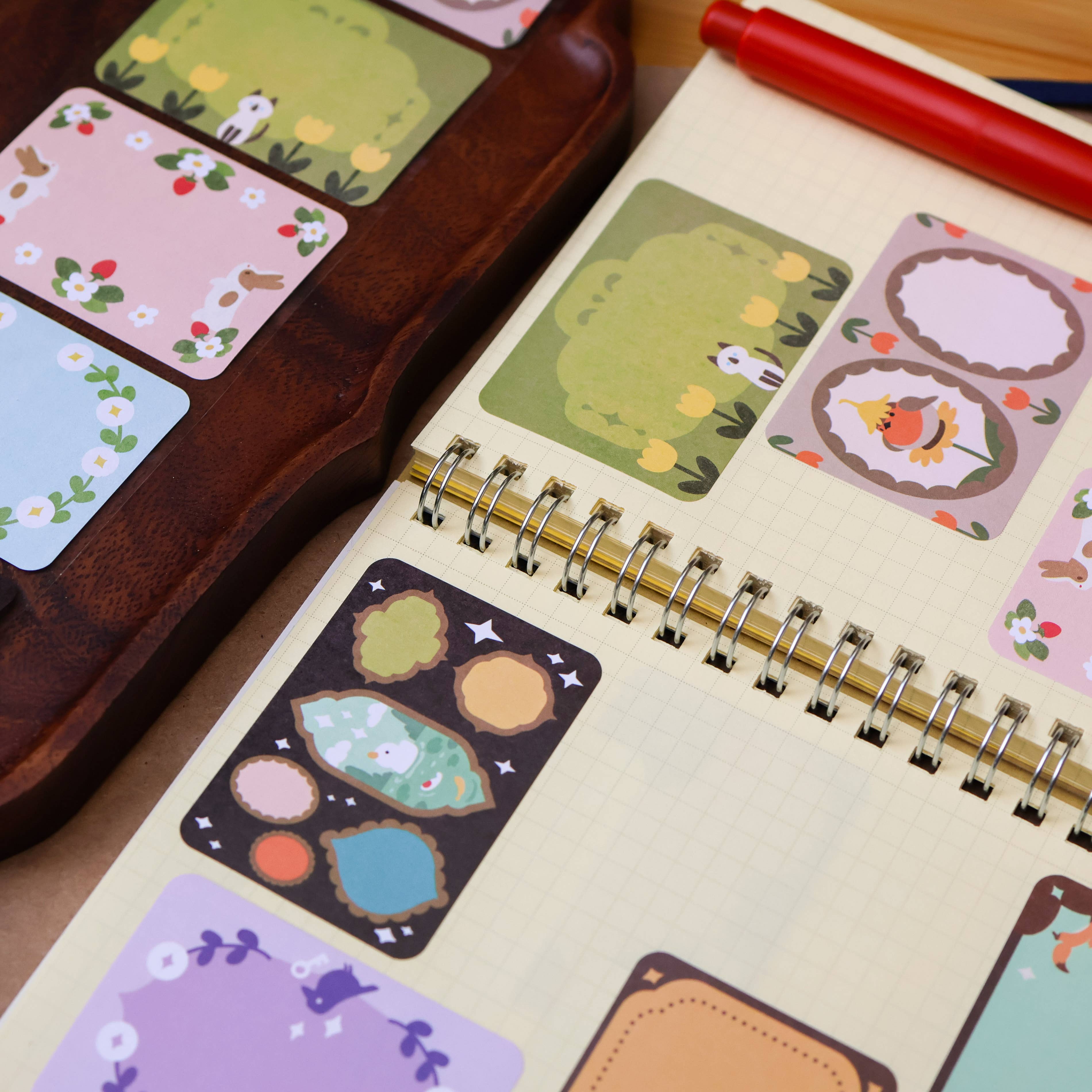 Retro Frames Paper Roll Labels by Thousand Skies | Papertail Fox