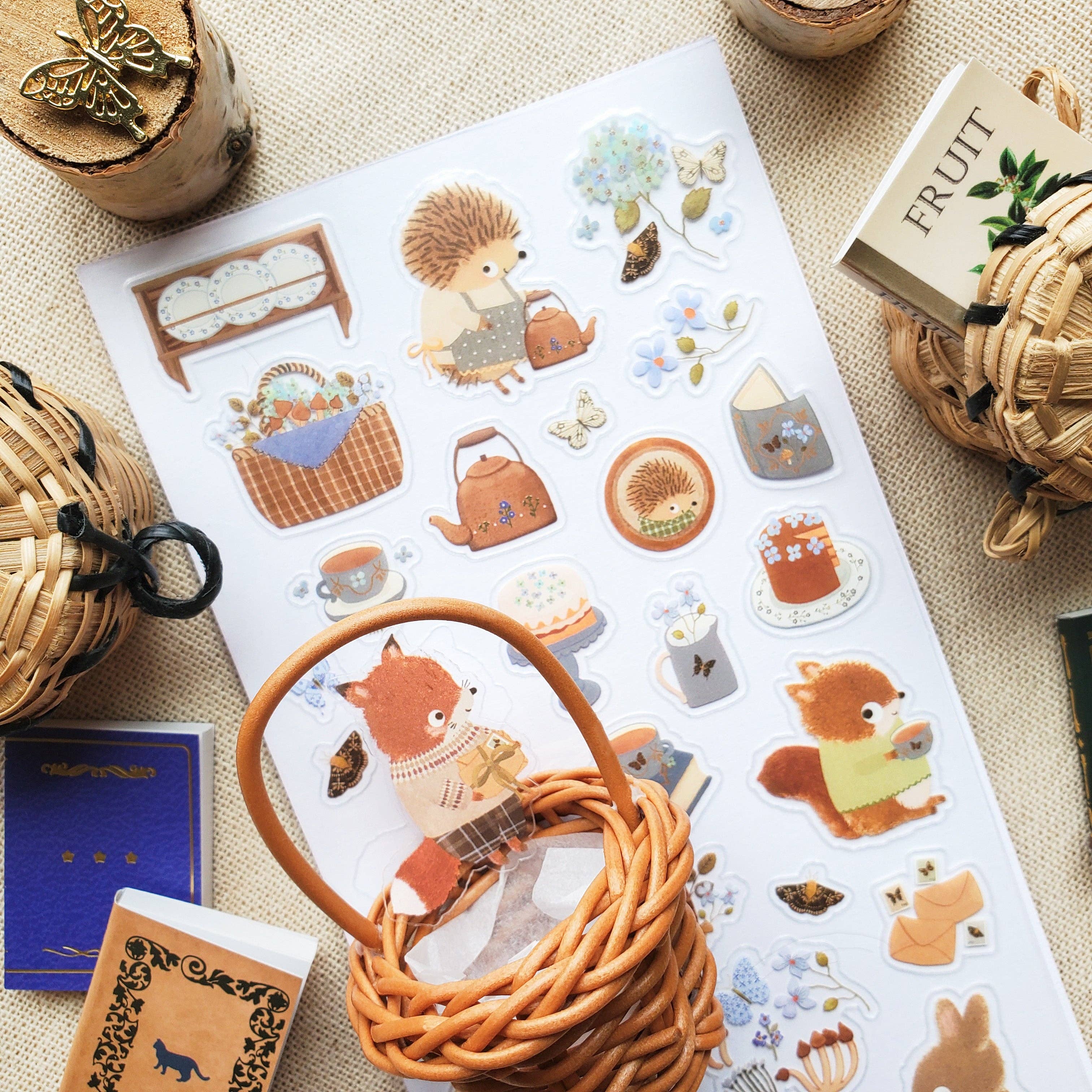 Sweet Forest Gatherings Sticker Sheet | Stickii