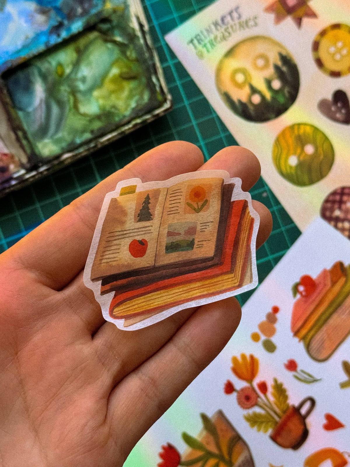 Things I Love Washi Sticker Sheet | Wild Pencil Studio
