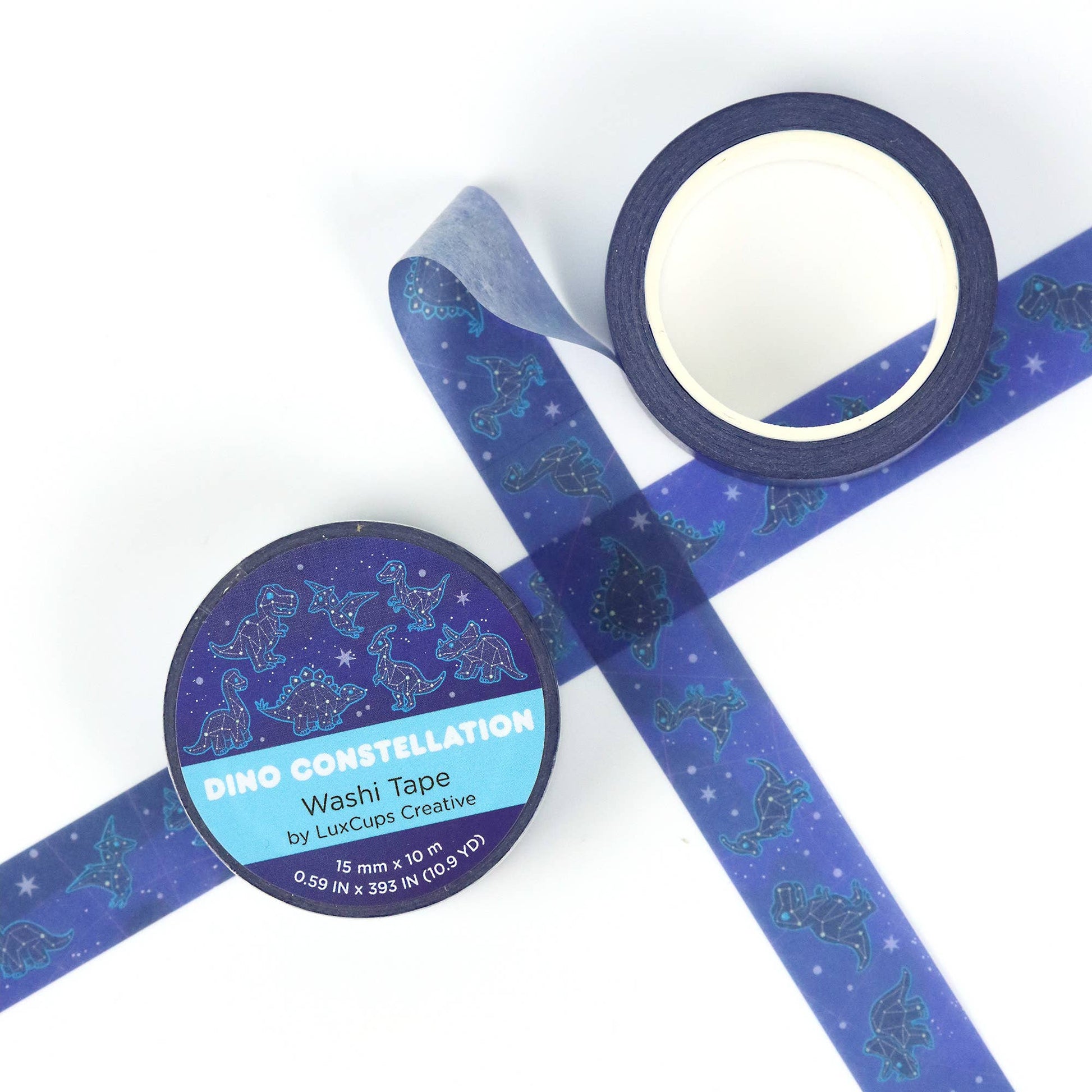 Dino Constellation Washi Tape by LuxCups Creative | Papertail Fox