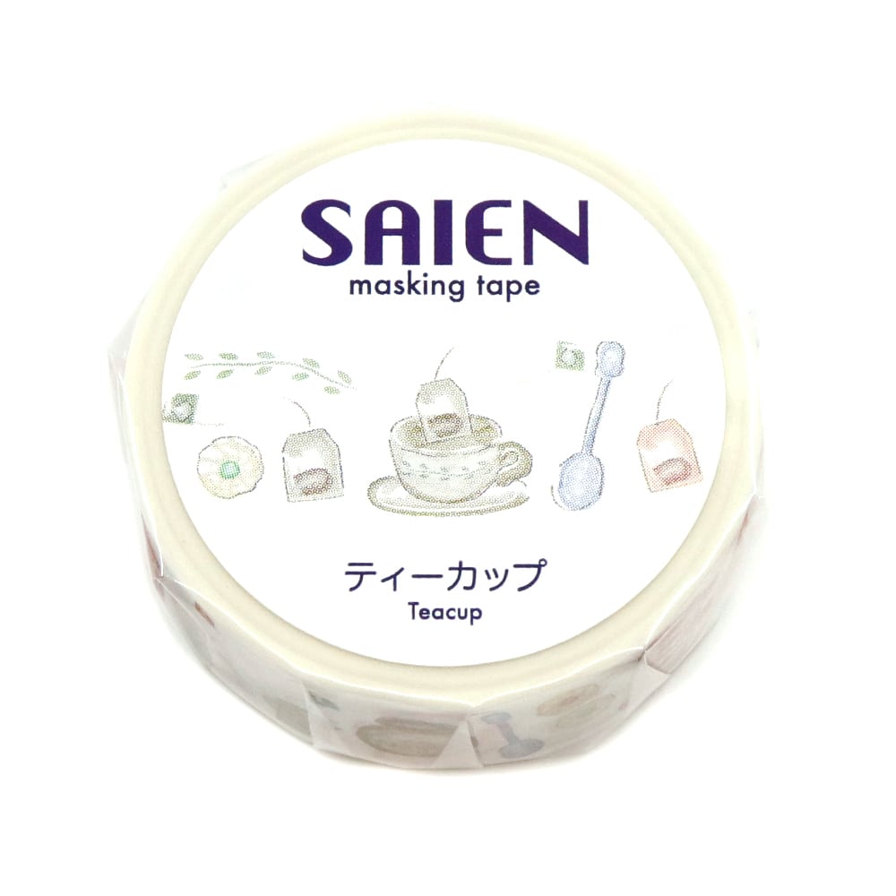 Teacup Washi Tape | Kamiiso SAIEN