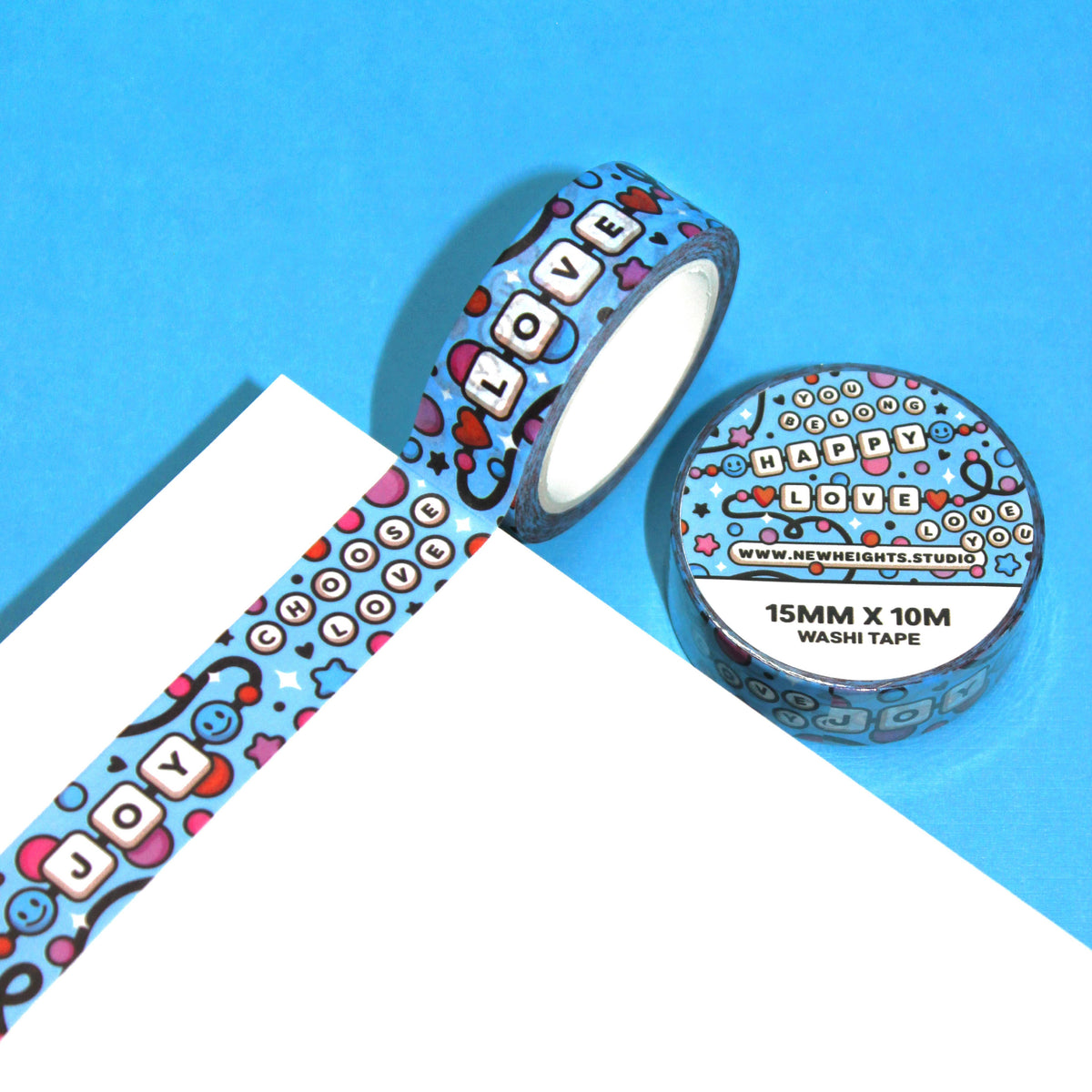 Beaded Messages Washi Tape | New Heights Studio