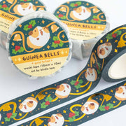Guinea Bells Gold Foil Washi Tape by Birdie Tam | Papertail Fox