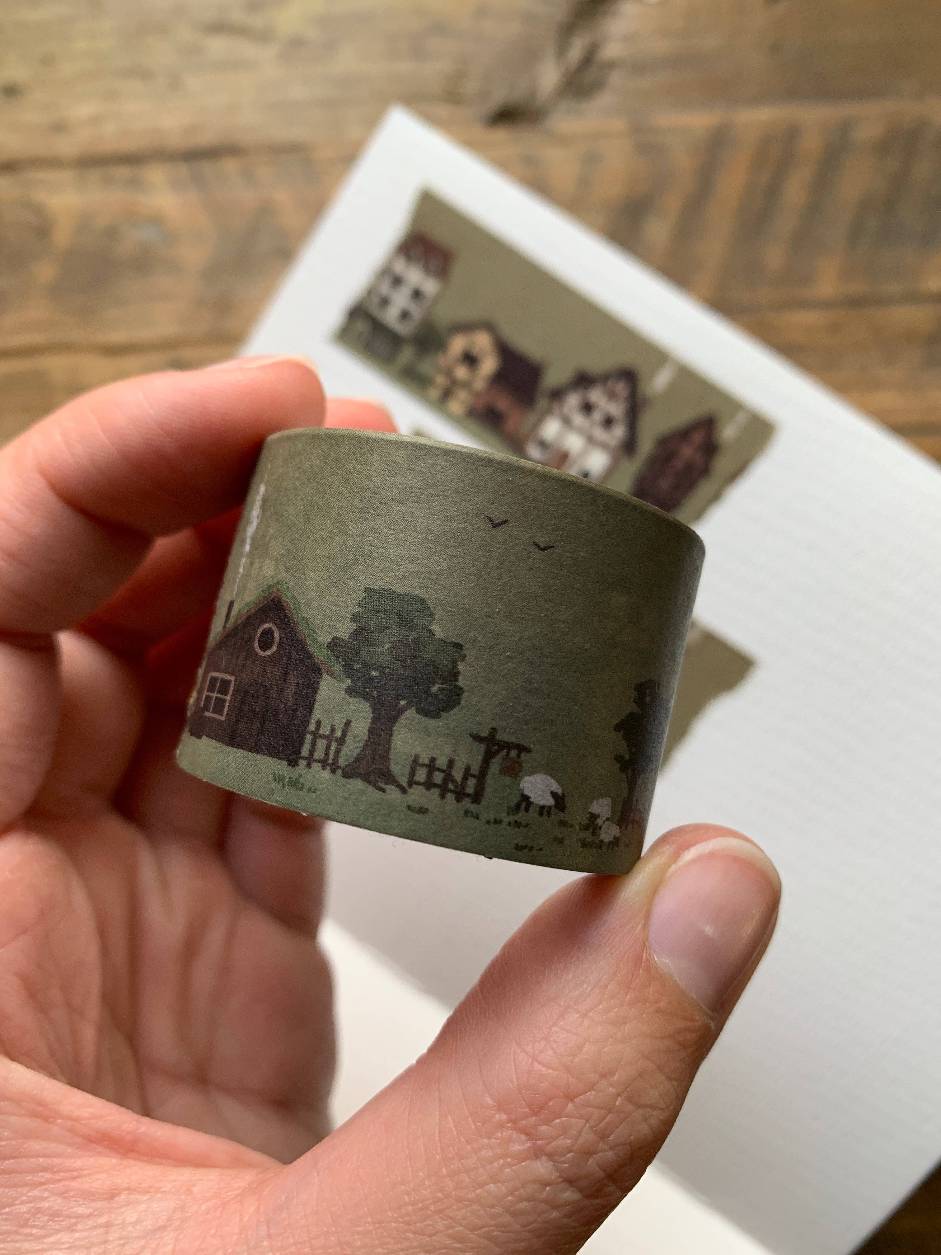 Fairy Tale Village Washi Tape | The Creeping Moon