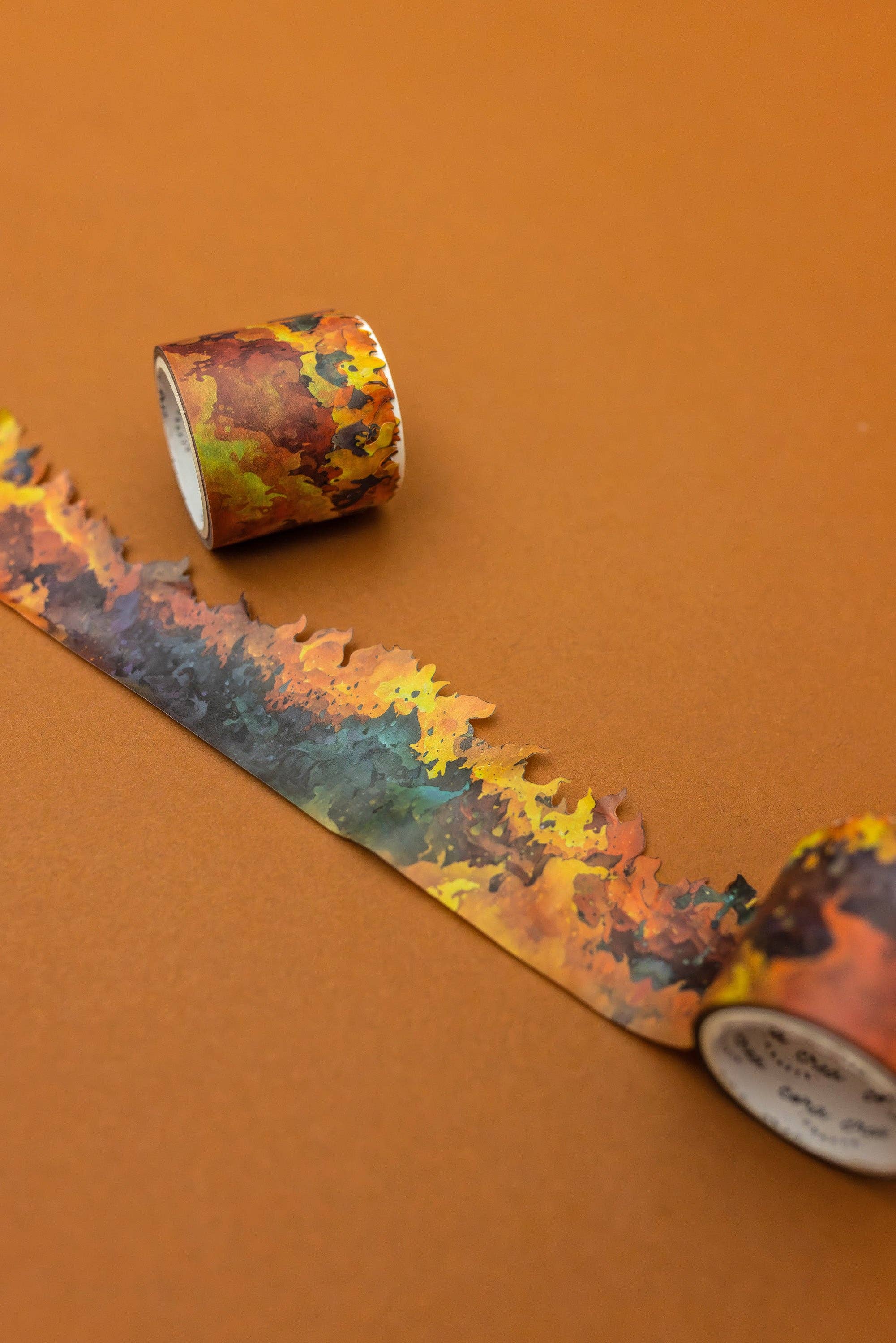 Flames Cutout Washi Tape | CoraCreaCrafts