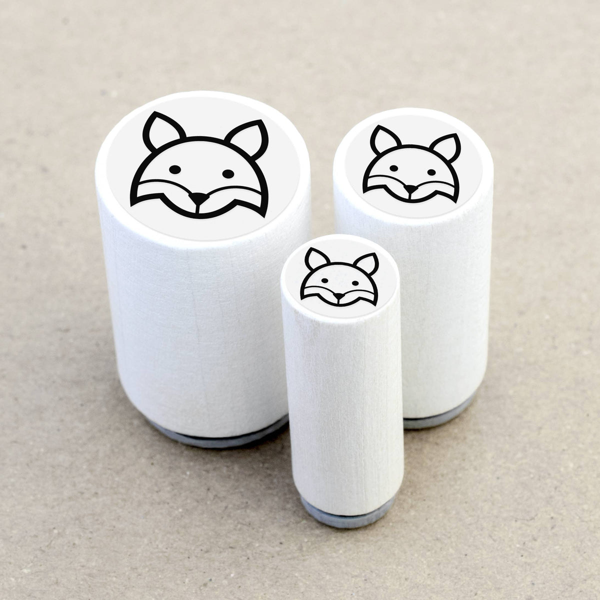Fox Face Mini Stamp | Merry & Bright