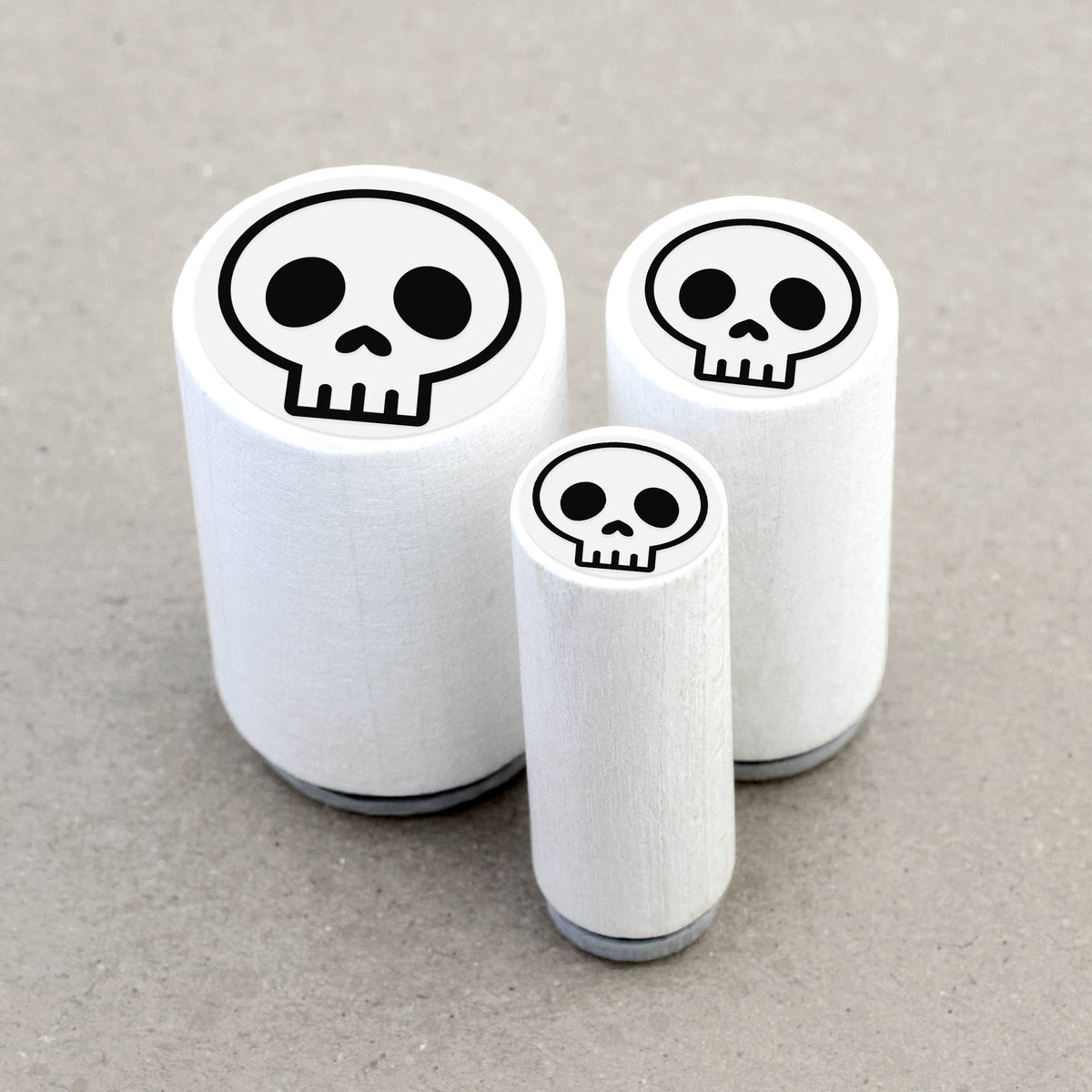 Skull Mini Stamp | Merry & Bright