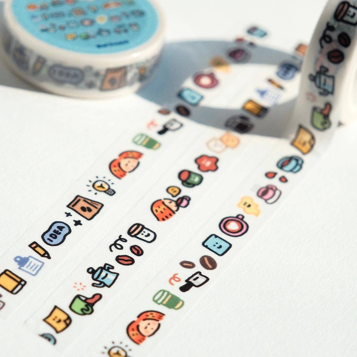 Coffee Mini Washi Tape by RiN! Studio | Papertail Fox