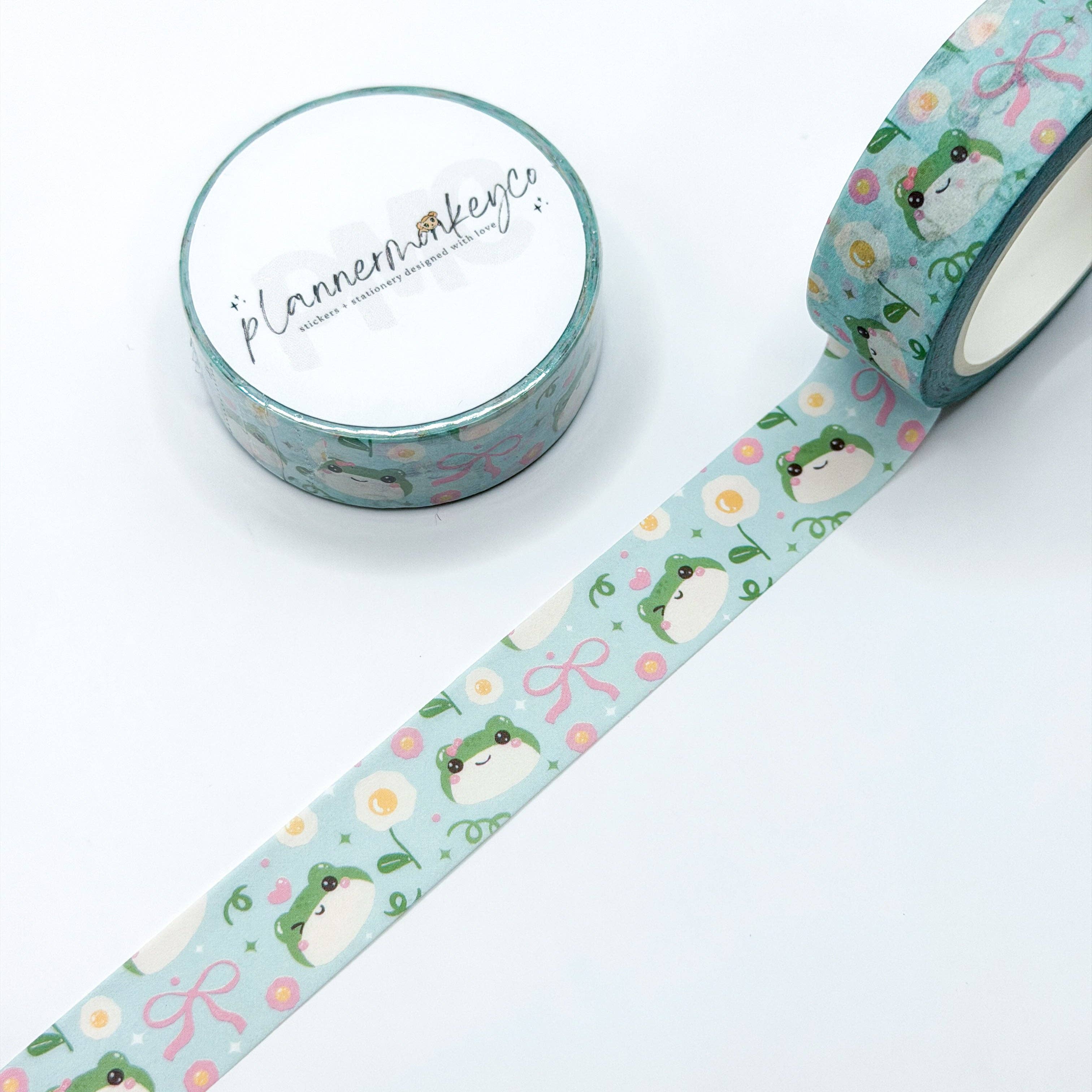 Lilly Pad Dreams Washi Tape | Planner Monkey Co