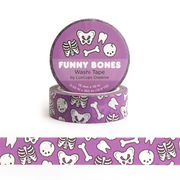 Funny Bones Washi Tape by LuxCups Creative | Papertail Fox