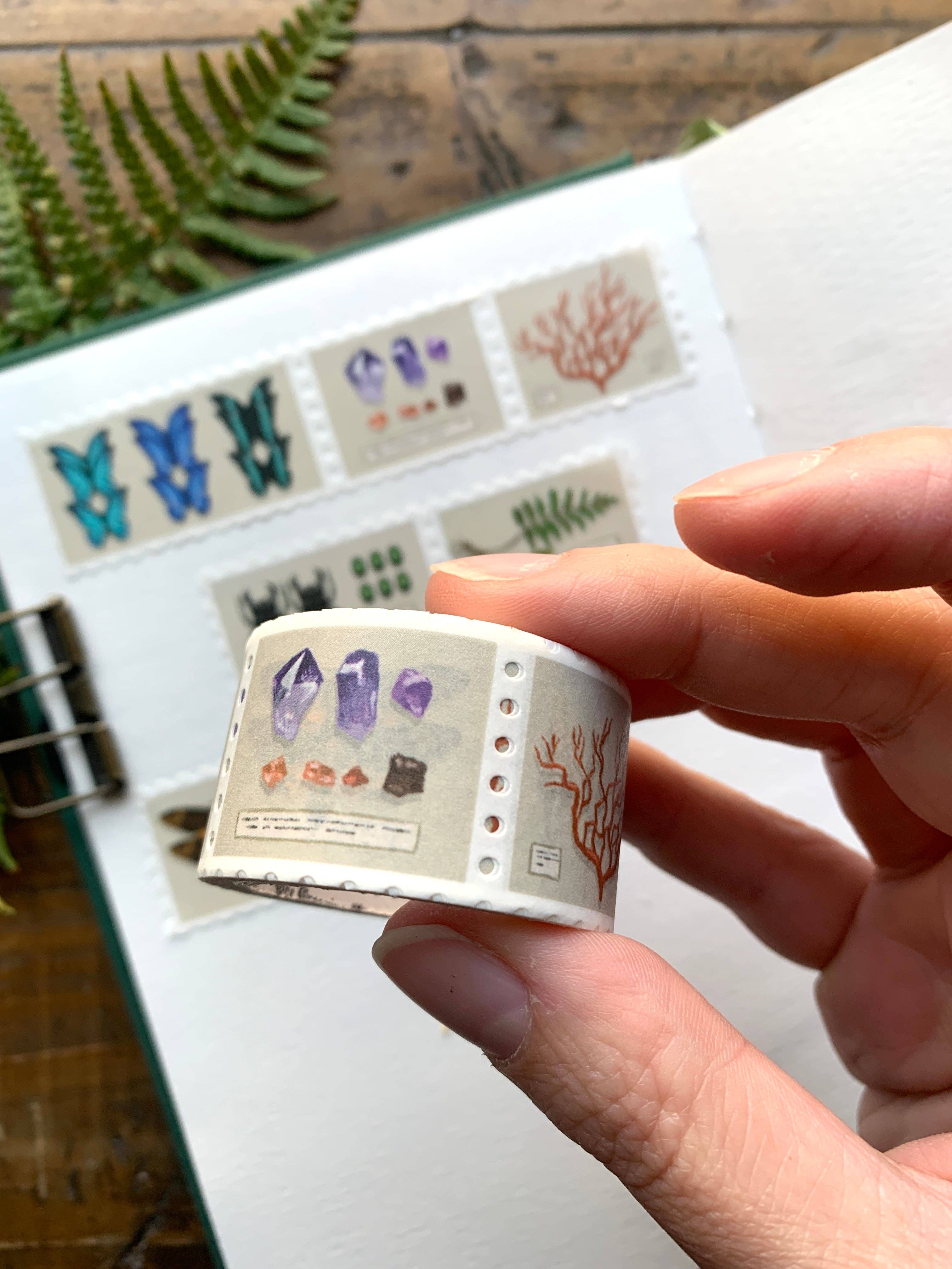 Specimen Drawer Stamp Washi Tape | The Creeping Moon