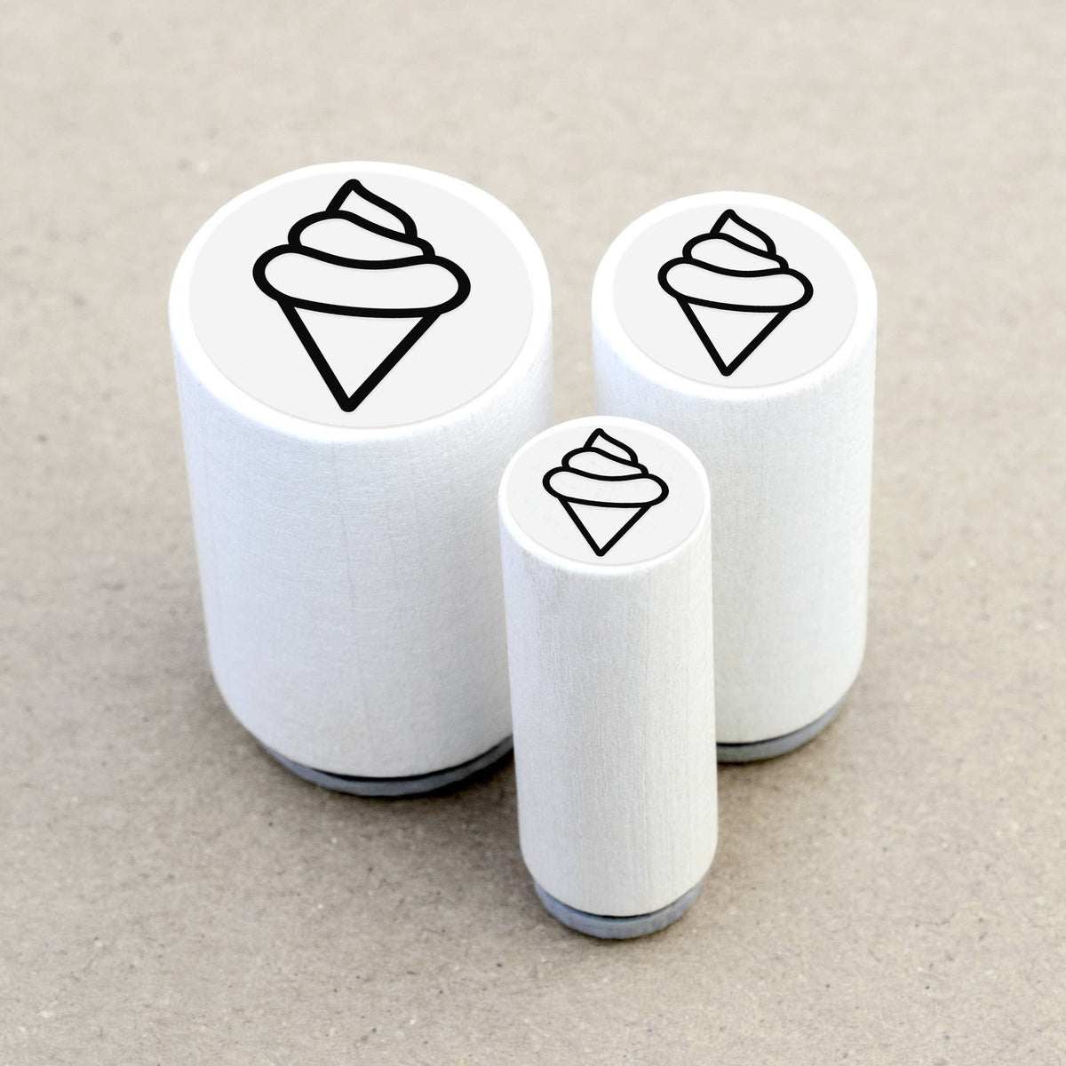 Soft Serve Cone Mini Stamp | Merry & Bright