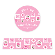 Wide Art Frames On Pink Washi Tape