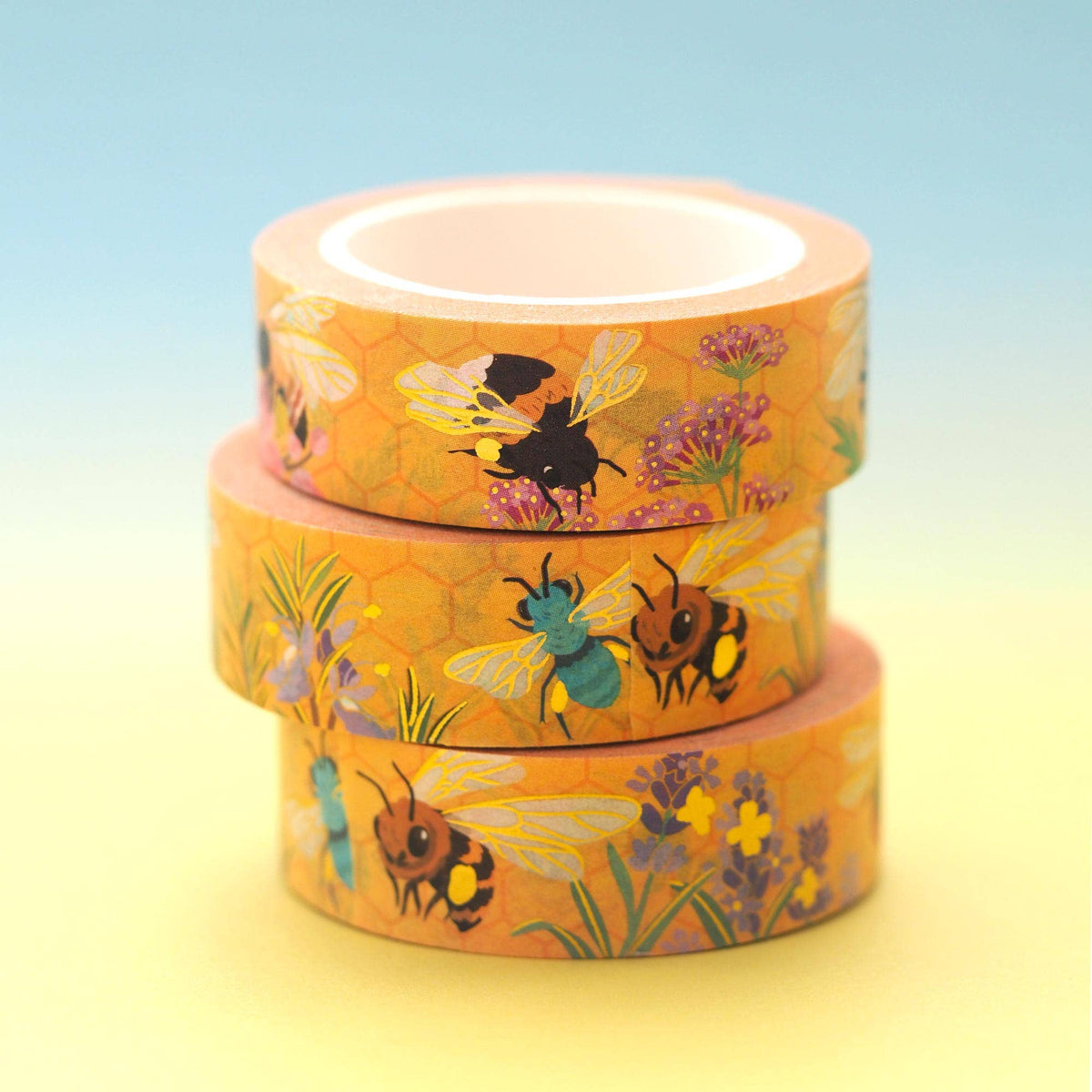 Bee Single Roll Washi Tape by Shoal | Papertail Fox