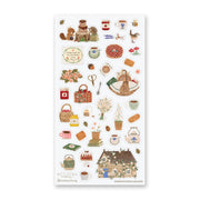 Woodland Tea Party Sticker Sheet by Stickii | Papertail Fox