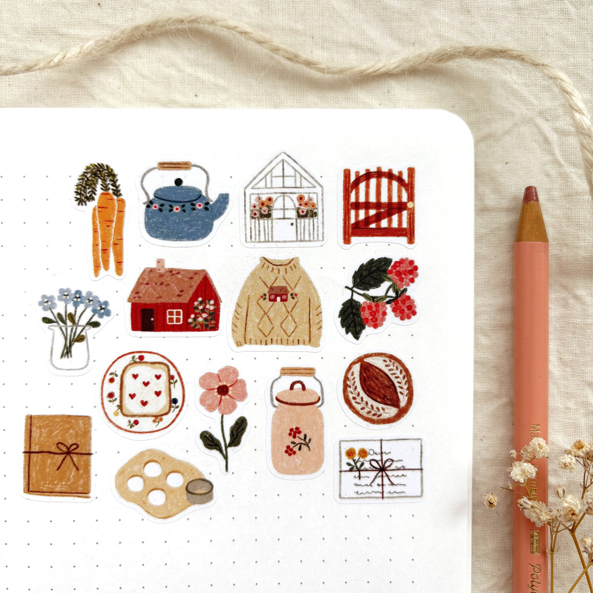 Soft Life Sticker Sheet | Och Monika
