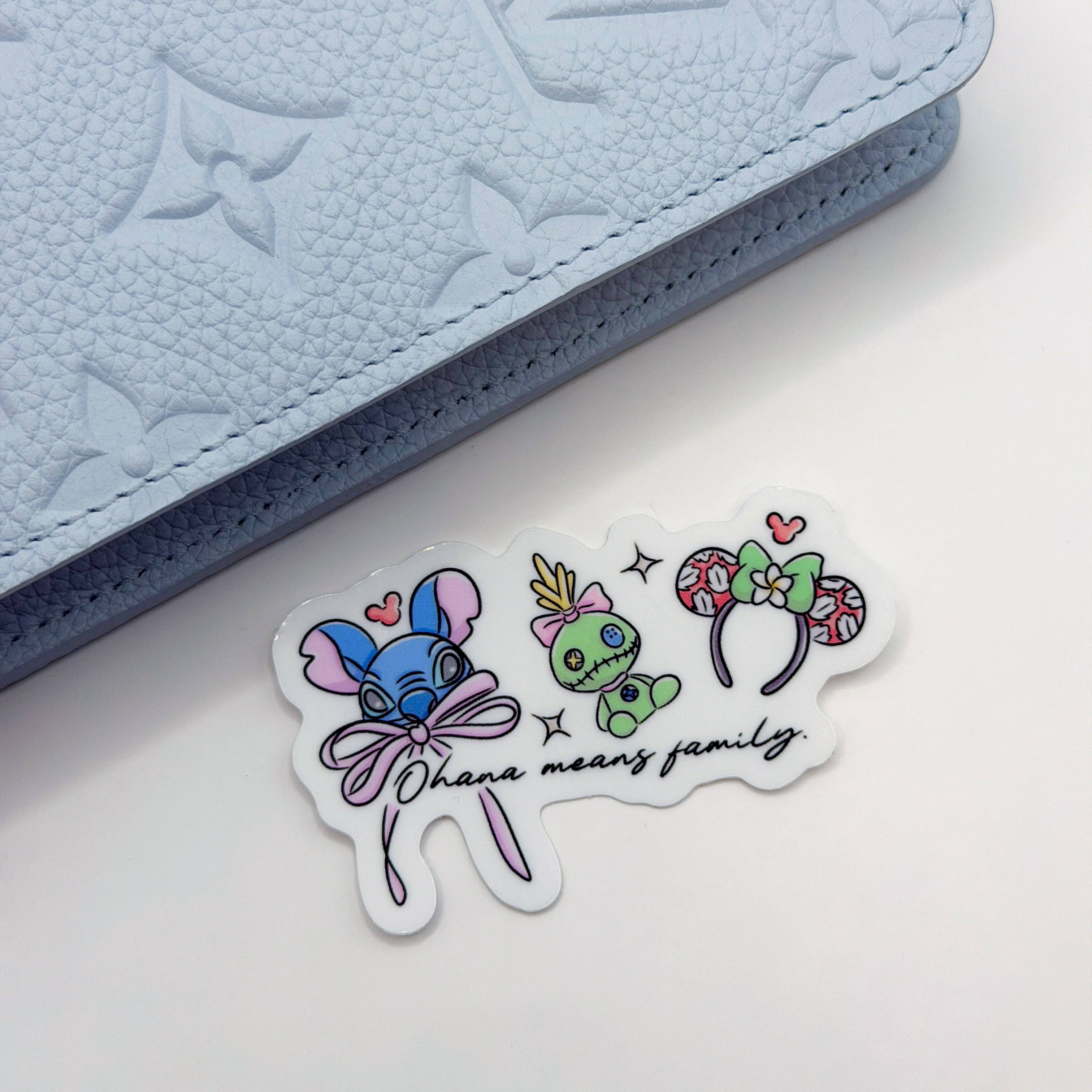 Means Family Ears Vinyl Die Cut Sticker | Planner Monkey Co