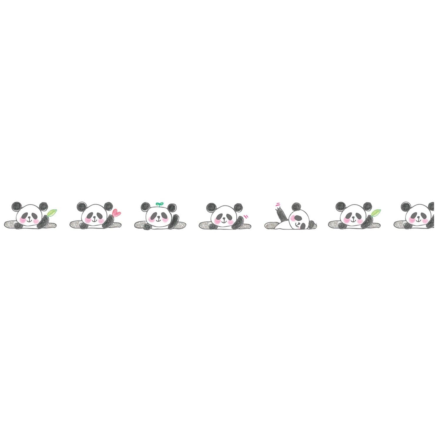 Petit Deco Tape: Collage C - Metallic