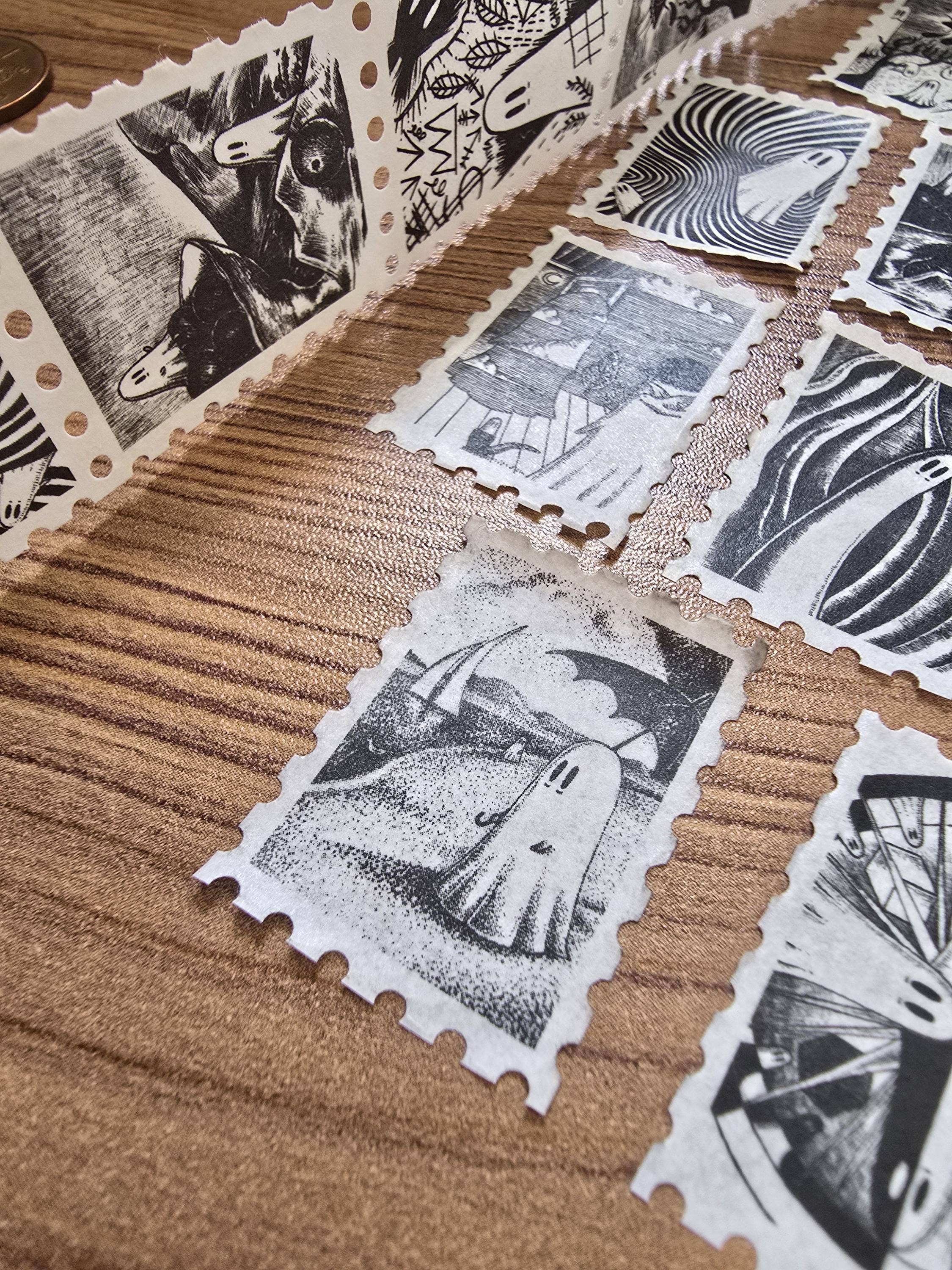 Creative Spirits Stamp Washi Tape #2 - Ghosts of Art History by Jon Turner | Papertail Fox