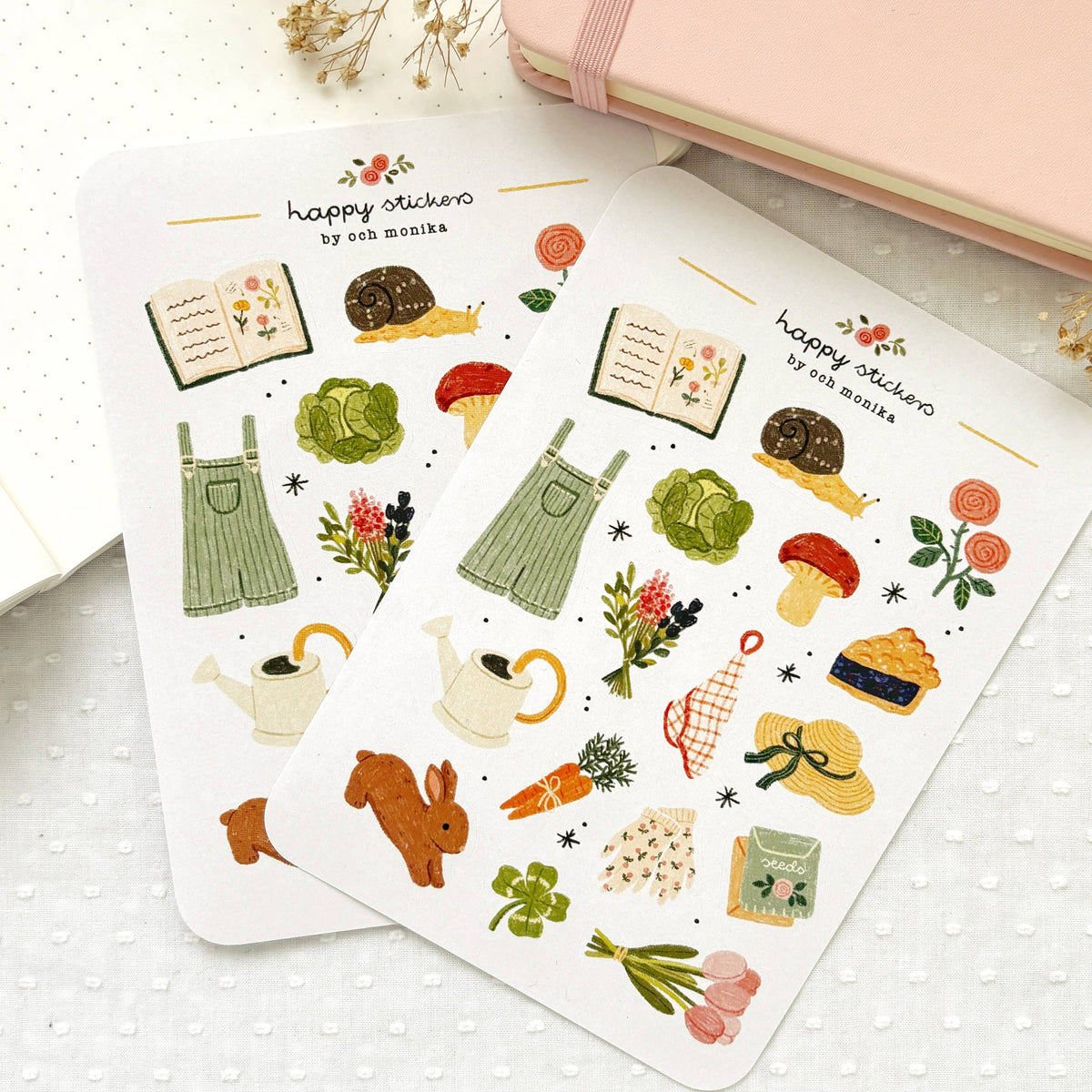 In the Garden Sticker Sheet | Och Monika
