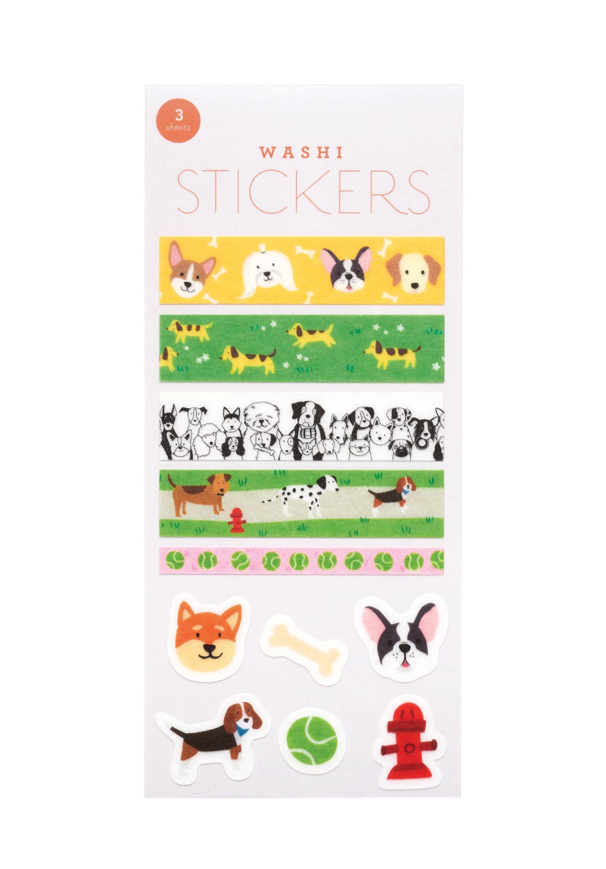Dogs Washi Stickers by Girl of All Work | Papertail Fox